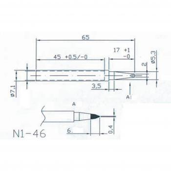 Pointe de soudage HQ Solder/tip4 pour Solder20/30