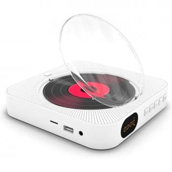 Reproductor CD Compacto con Speaker y Cable 3,5 mm
