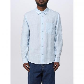 A.P.C. Camicia Cassel blu uomo taglia M