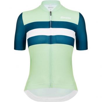 Maglia Santini A Maniche Corte Eslk Bengal Verde XS