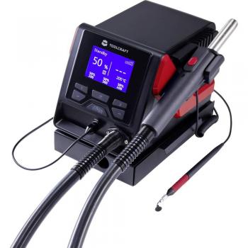 Toolcraft TPS-800 HeiÃluftstation mit digitaler Steuerung 1000 W 100