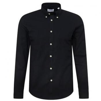 Lindbergh Hemd 30-203174 Schwarz Slim Fit S Herren
