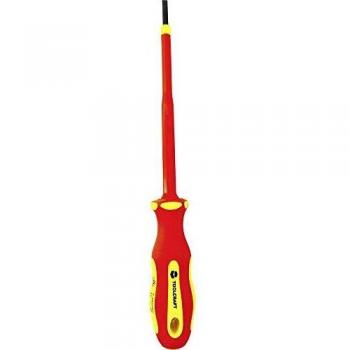 TOOLCRAFT SL 4.0 VDE Workshop Screwdriver, Blade Length: 100 mm