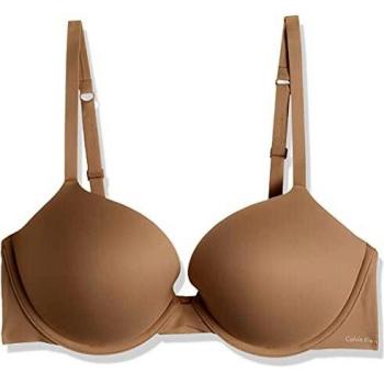 Sujetador Beige Calvin Klein Perfectly Fit con Memory Touch
