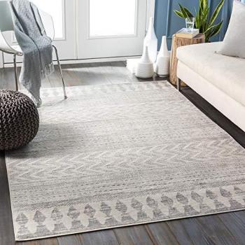 Surya Teppich MYKONOS, 200 x 275 cm, Kurzflor, Skandi Design