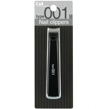 KAI Nail Clipper Type001 M Black Made in Japan