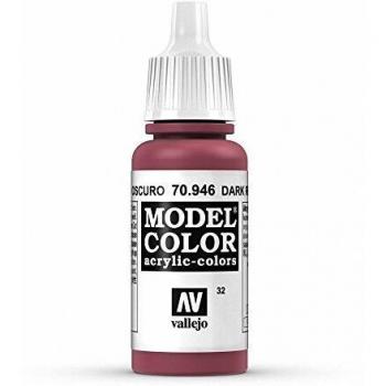 Vallejo, Model Color, Acrylfarbe, 17 ml Dunkelrot