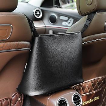Bolsillo Multifuncional de Cuero PU para el Asiento Trasero