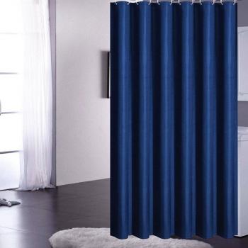 Rideau de Bain Azul Marine Grande y Resistente