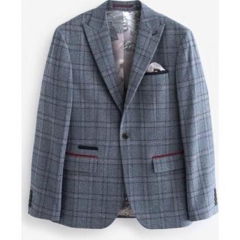 Next Baukastensakko Regular-Fit Herrenanzug – feines Karomuster (1 Stück)