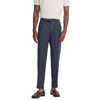 Bugatti Herrenbundfalten Hose – Stretch & Bundfalten – Marine