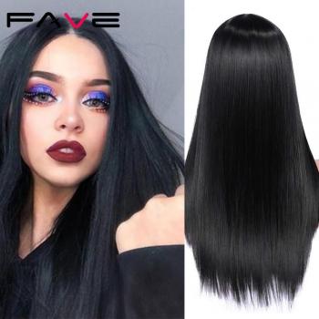 FAVE Long Straight Wig for Cosplay