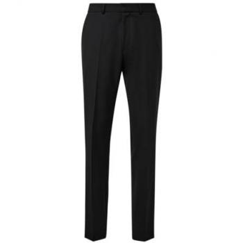 Eleganza Nera S.Oliver Black Label Pantaloni con Piega Frontale