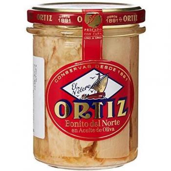 Conservas Ortiz Bonito del Norte Weißer Thunfisch in Olivenöl, 220 g