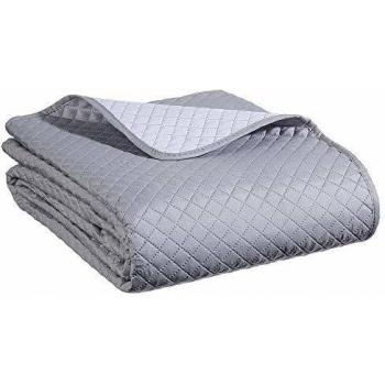 Ensemble de dessus de lit matelassé avec 2 housses de coussin