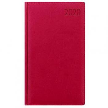Letts Verona Slim Padded Cover Diary 2020 (Pink)