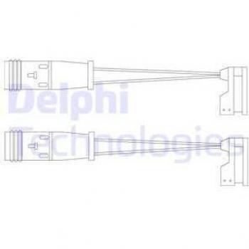 Kit usura pastiglie freno DELPHI LZ0185