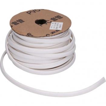 PVC Tubo Marcador de Cable Blanco