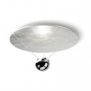 LEDS·C4 Plafón Individual LED 25W 2700K Plata