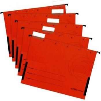 UniReg Easyorga Borsa Portadocumenti Rosso