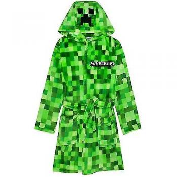 Green Creeper Theme Dressing Gown 9‑10 Years Old