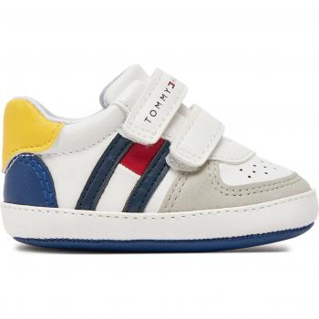 Sneaker mit Tommy Hilfiger Flag T0B9-33830-1755 Weiß