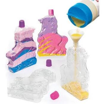 Unicorn Sand Art Bottles (Pack of 4)