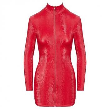 Cottelli PARTY Minikleid in Schlangenhaut-Optik M