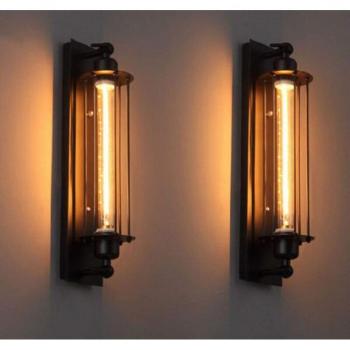 Rustic Iron Cage Wall Sconces