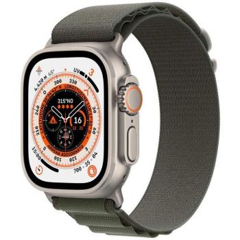 Apple Watch Ultra 49mm GPS + Cellular con Caja de Titanio y Correa Loop Alpine Verde