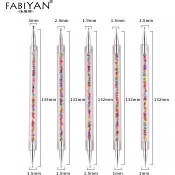 Punktierpinsel Set für Nageldesign mit 5 Teilen