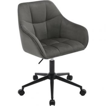 WOLTU Velvet Office Chair – Hauteur Ajustable, Pivotante