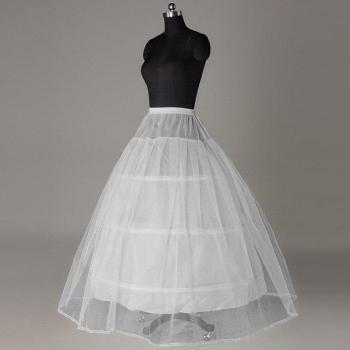 Three Layer Mesh Petticoat for Bridal Gowns