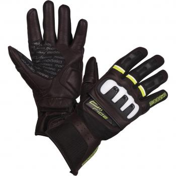 Gants Moto 2XL Modeka Air Ride en Noir, Blanc & Jaune