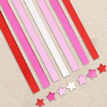 Tiras de papel de colores para hacer estrellas, 540 hojas de Origami