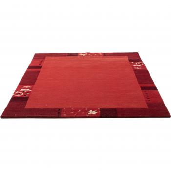 Tapis Rouge Gabbeh en Laine Naturelle 70x140 cm