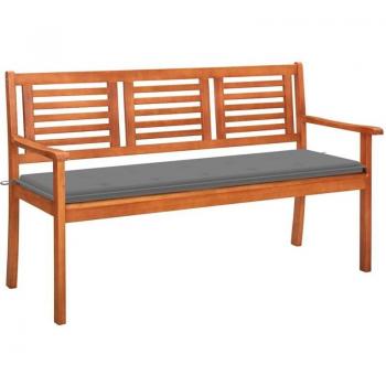 Banco de Patio 3 plazas de madera robusta – Maison Exclusive