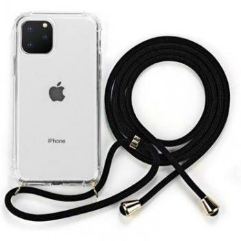 Funda Antigolpes Niucom con Cordón Ajustable – Protector Transparent para iPhone 12/11/XR/XS