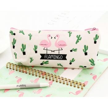 School Supplies Unicorn Flamingo Pencil Case