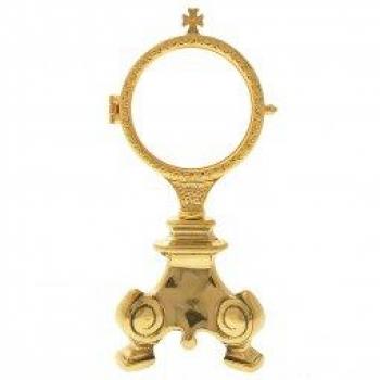Ostensorio in stile barocco 20 cm