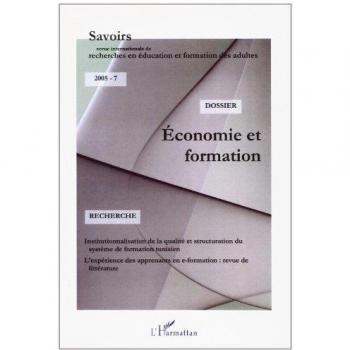 Economie et formation. Savoirs n°7