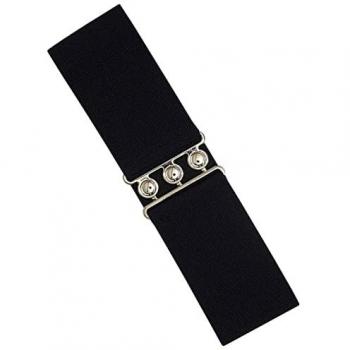 Enzo ChicElastic Belt – Black, Small (W)