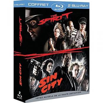 Pack Dual : The Spirit & Sin City – Blu‑Ray