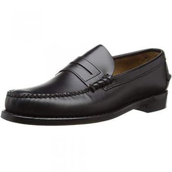 Mocassins Sebago Classic Dan, Homme, Noir, 42 EU