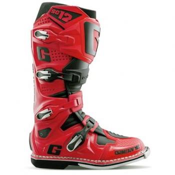 Botas Gaerne SG‑12 Motocross Negro/Red 45”