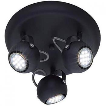 R80053932 Deckenlicht Bastia – Matte Schwarz