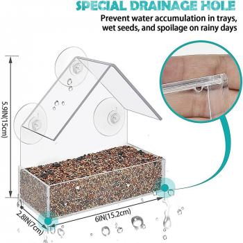 30-Port Hummingbird Feeder with Integrated Moat