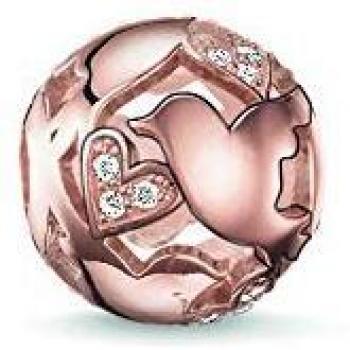 Brinco pequeño 1,1 cm en oro rosa Thomas Sabo