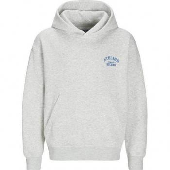 Jack & Jones Sweatshirt JORBROOKLYN für Jungen, Offwhite Melange, Größe 152