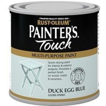 Child‑Friendly Duck Egg Blue Gloss Paint Tool, 250 mL